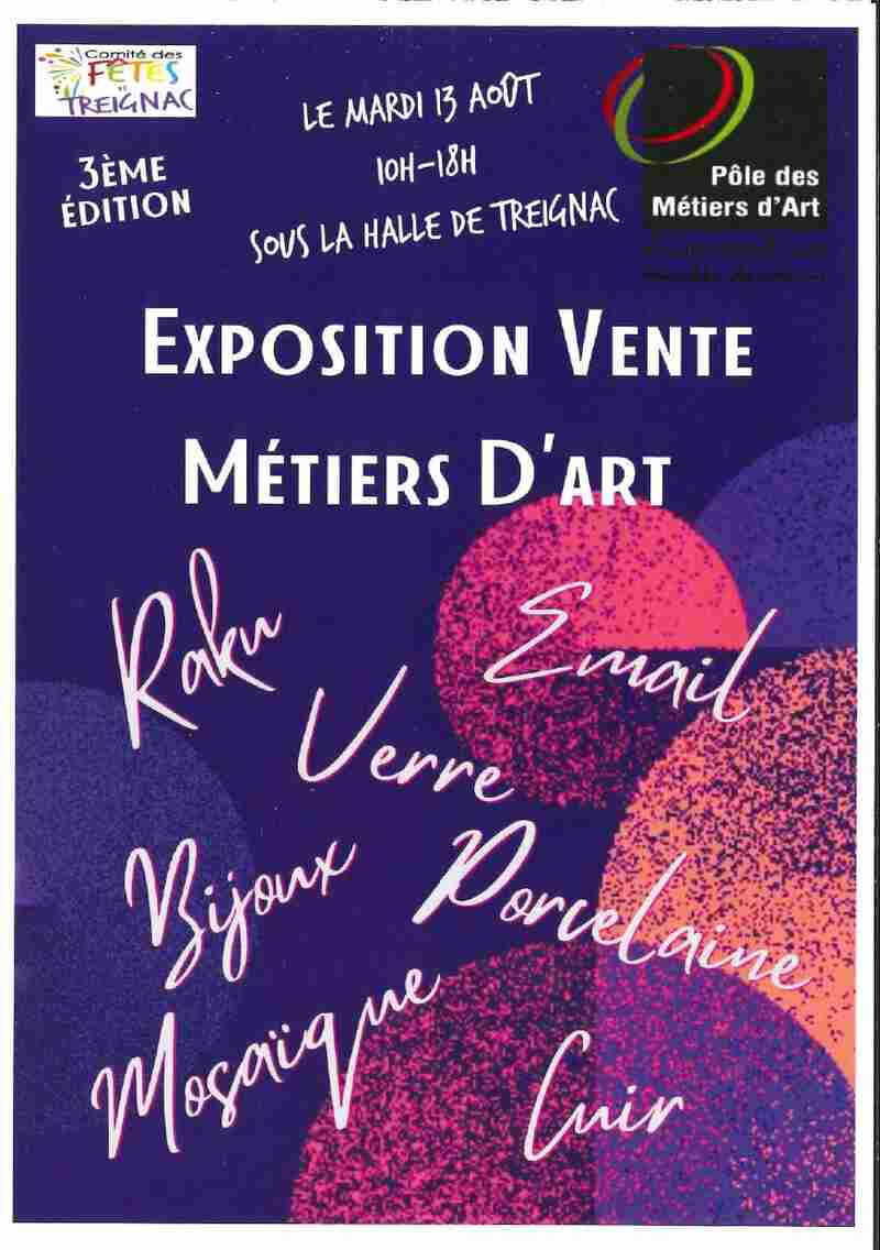 Exposition vente Métiers d'Art