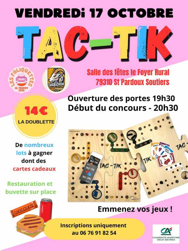Tournois de Tac-Tik avec les Foliquettes du desert