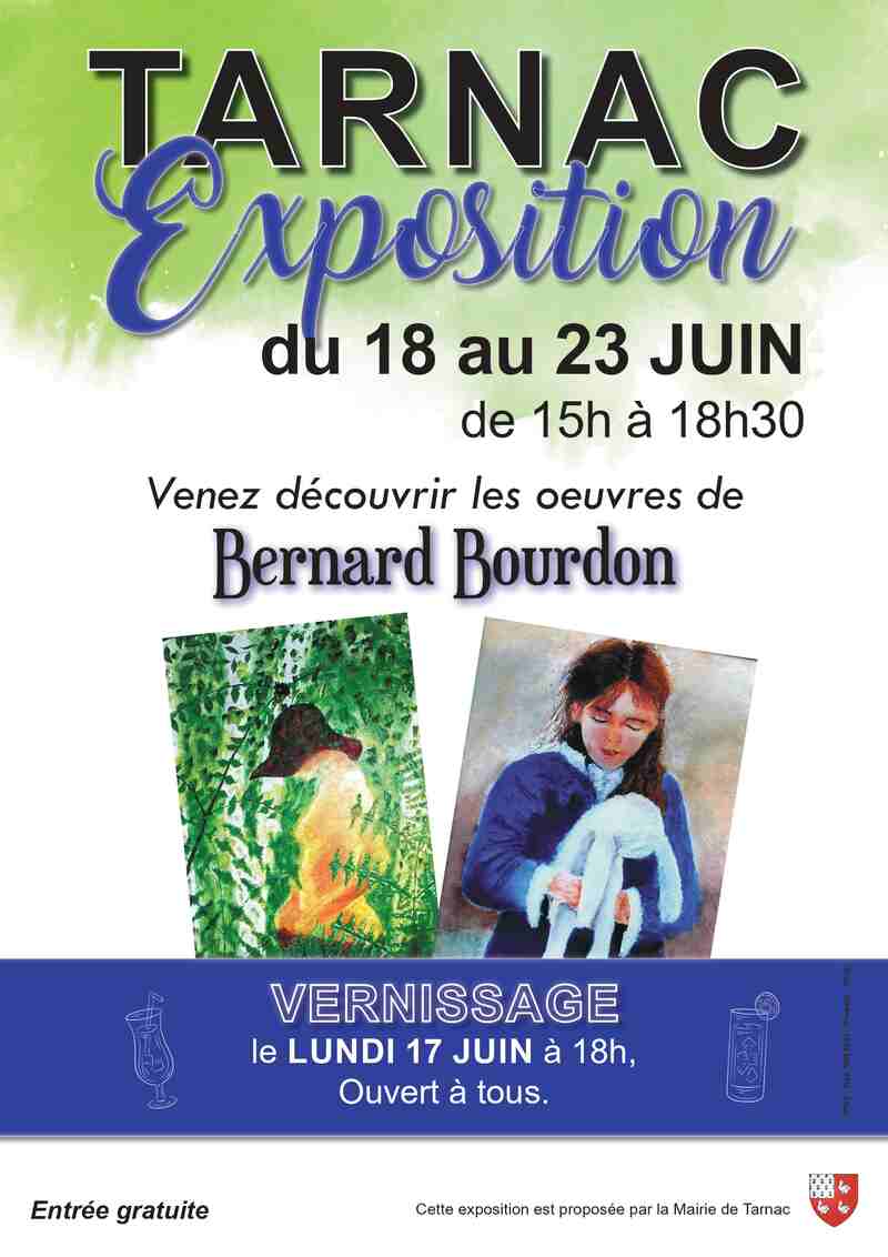 Exposition peintures de Bernard BOURDON
