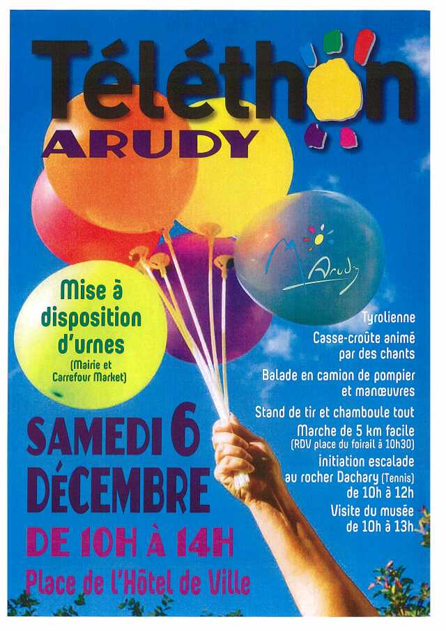Téléthon à Arudy