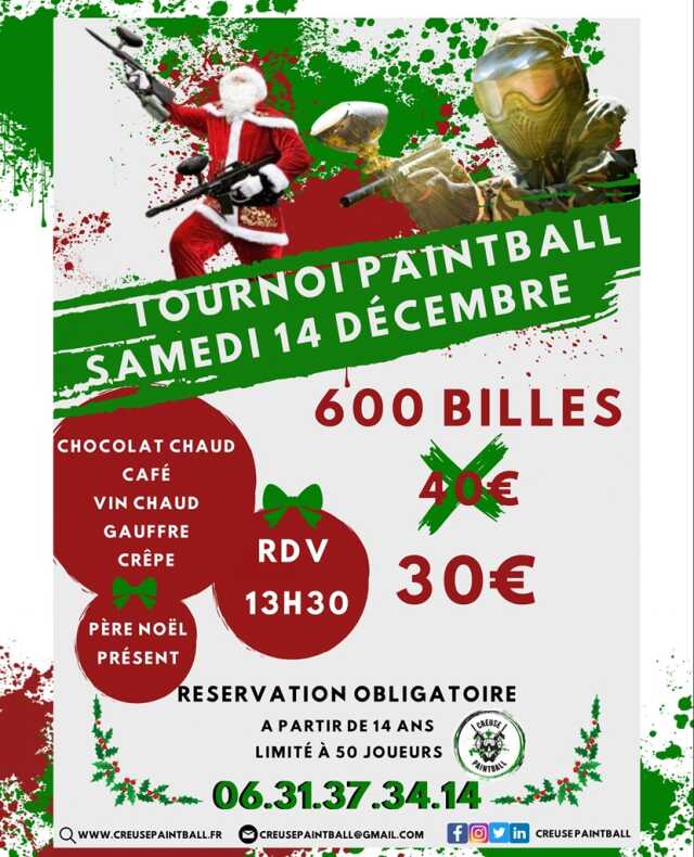 Tournoi de Paintball