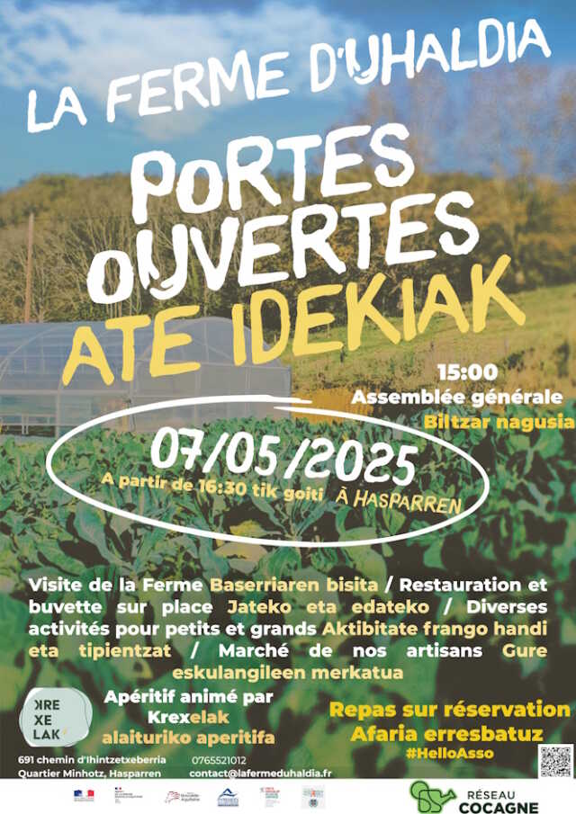 Portes ouvertes de la ferme Uhaldia