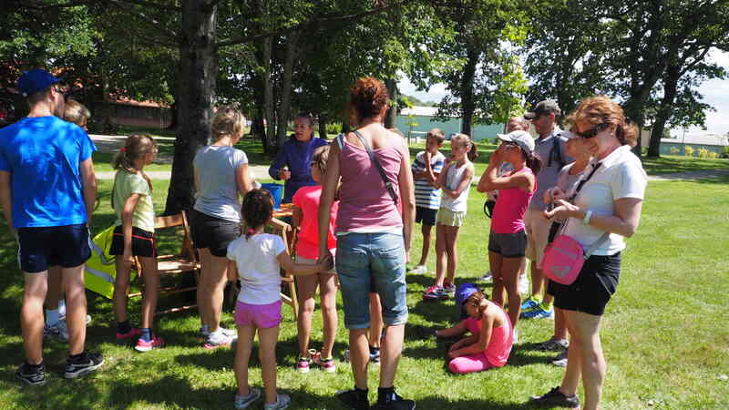 Course d'orientation au Complexe Sportif Moulin Neuf