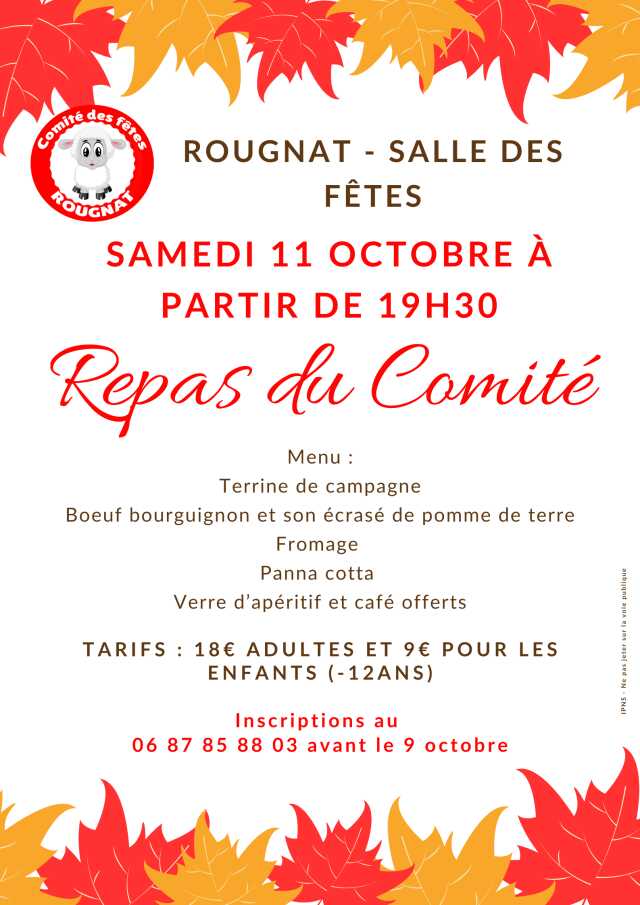 Repas du Comité