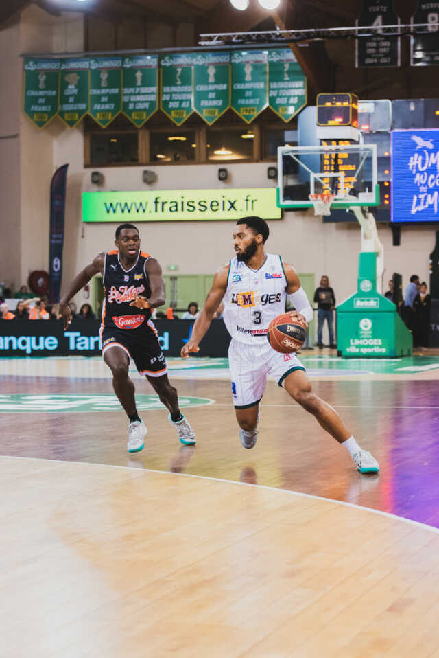 Match de basket Limoges CSP /Cholet