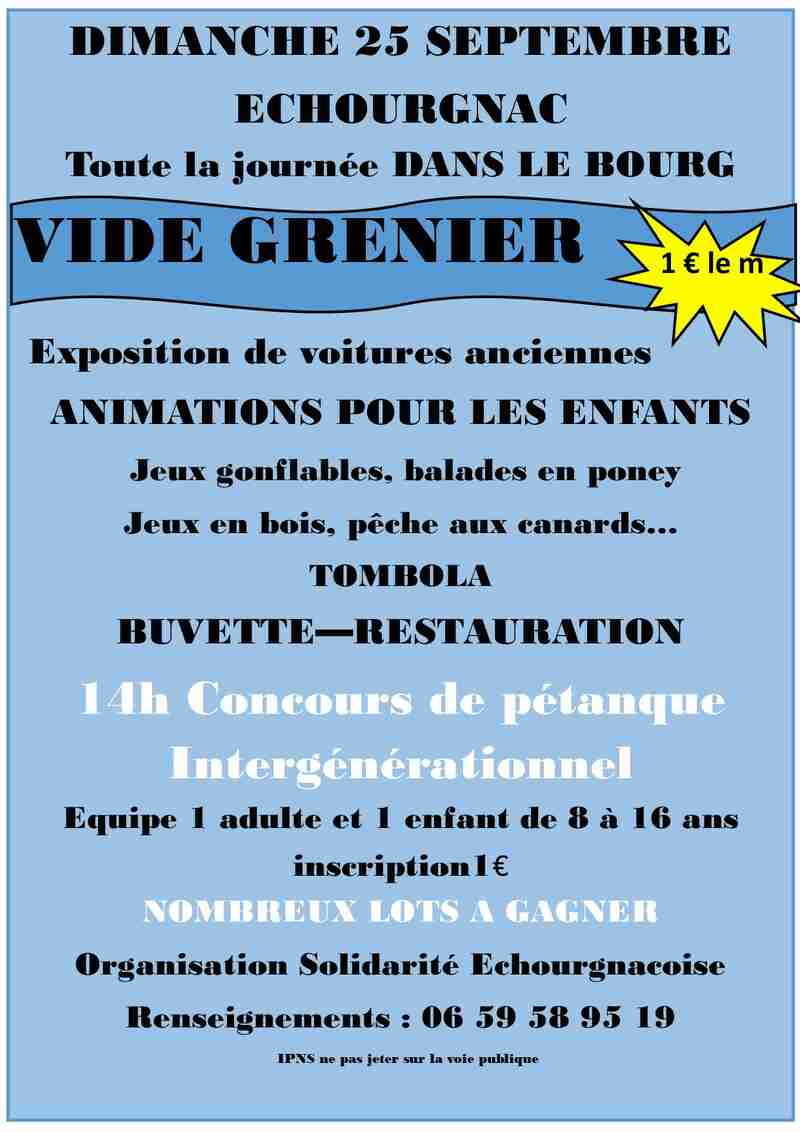 Vide grenier