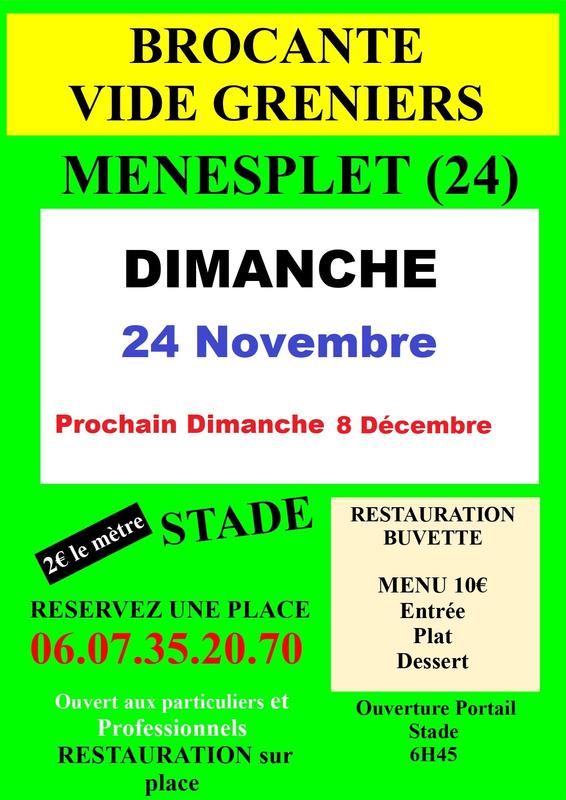 Brocante-vide-grenier du foot