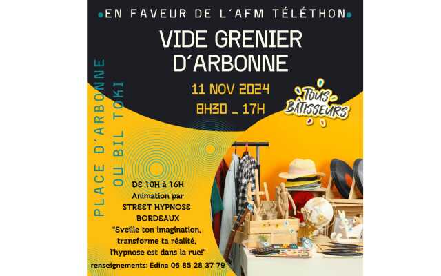 Vide-grenier Arbonne