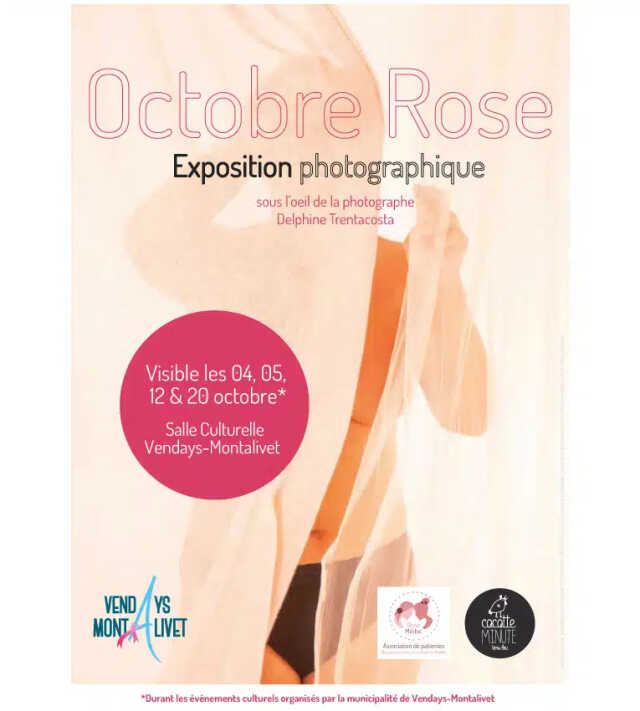 Octobre Rose - Exposition photographique de D. Trentacosta