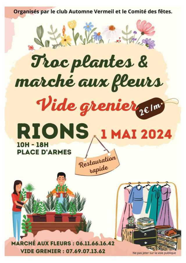 Troc et Marché aux plantes & Vide Grenier