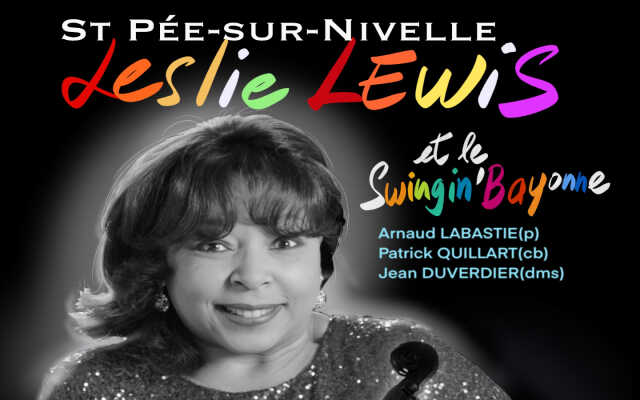 Concert Leslie Lewis et le Swingin' Bayonne