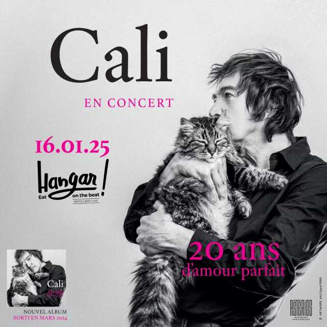 Concert : Cali à Niort