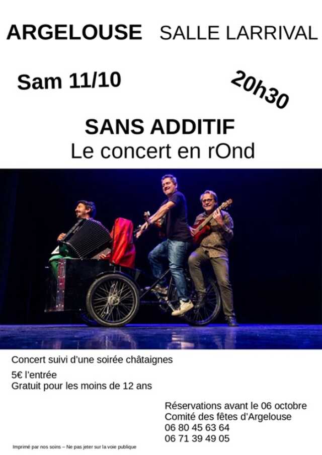 Concert en rOnd et châtaignes