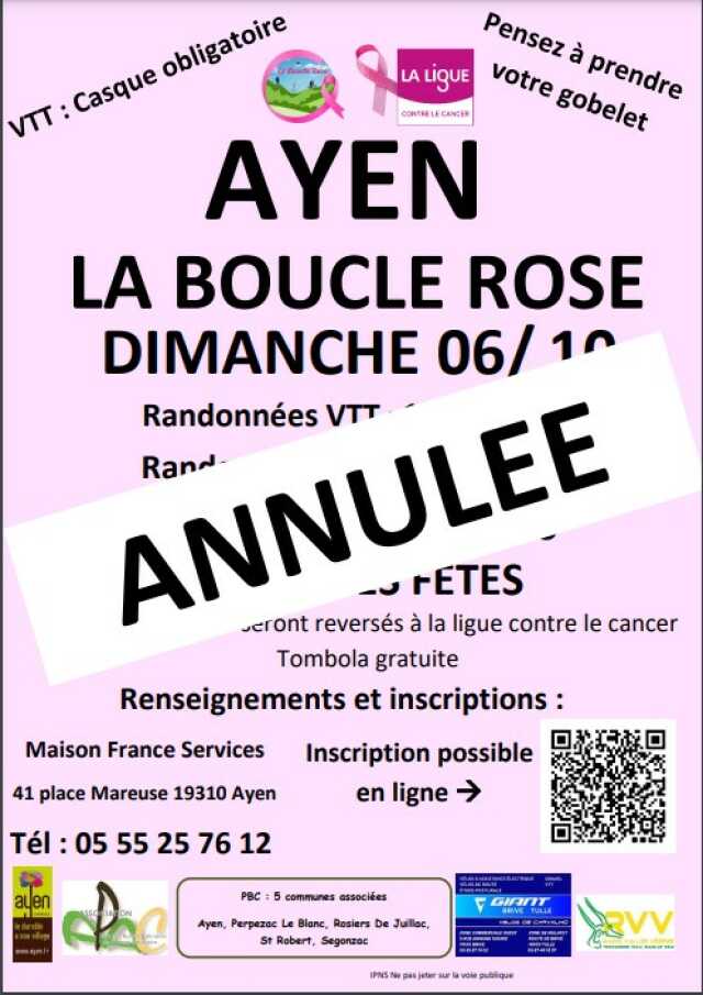 ANNULEE La boucle rose ANNULEE