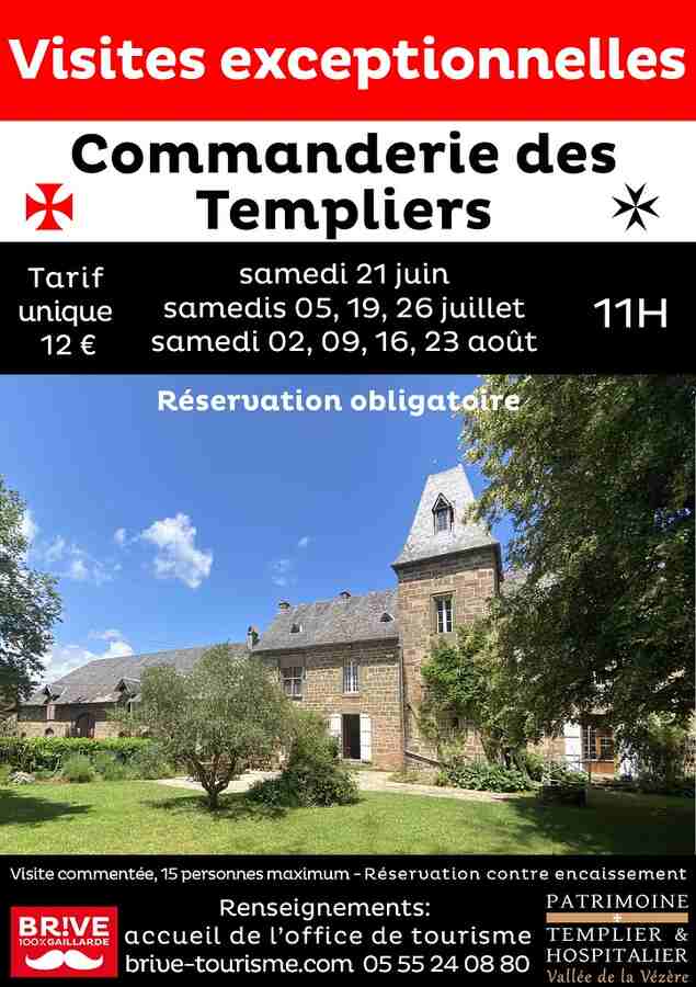 Visite de la commanderie des templiers de Varetz