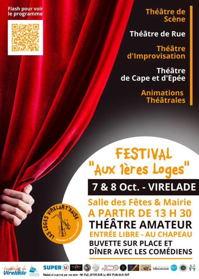 Festival de théâtre : Aux 1ères Loges