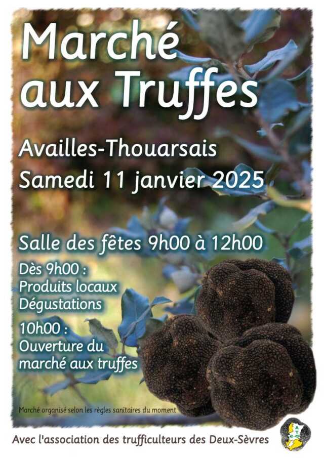 Marché aux truffes et produits locaux