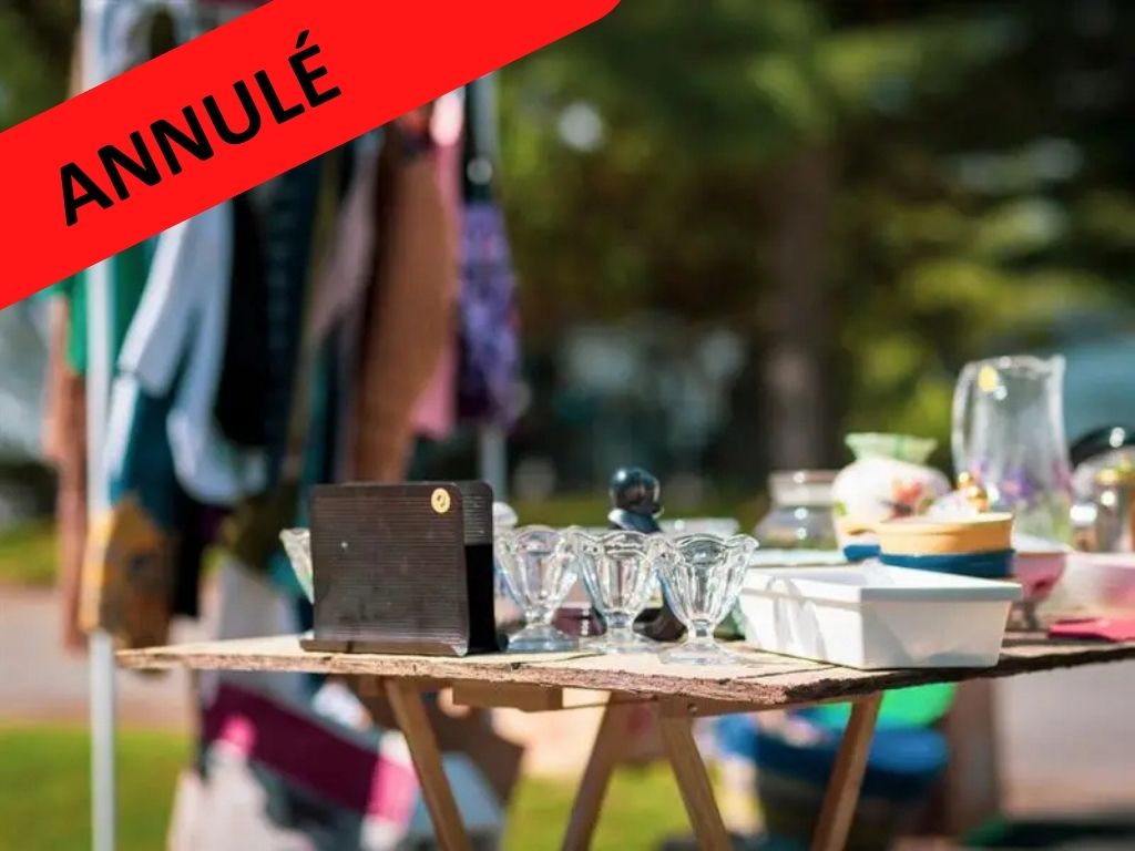ANNULÉ Vide grenier ANNULÉ