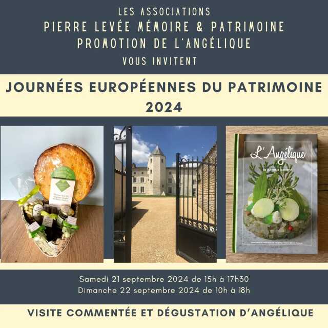 Découverte du Logis de Pierre Levée - Journées européennes du patrimoine 2024