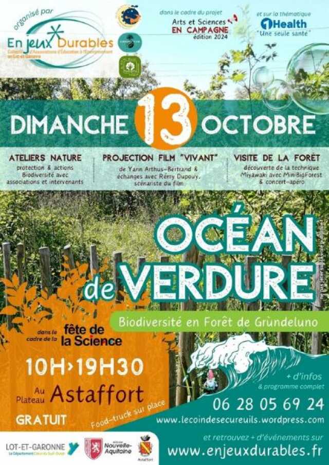 Fête de la science : Océan de verdure