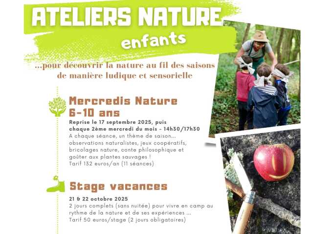 Stage vacances d'Ô Jardin des Kamis