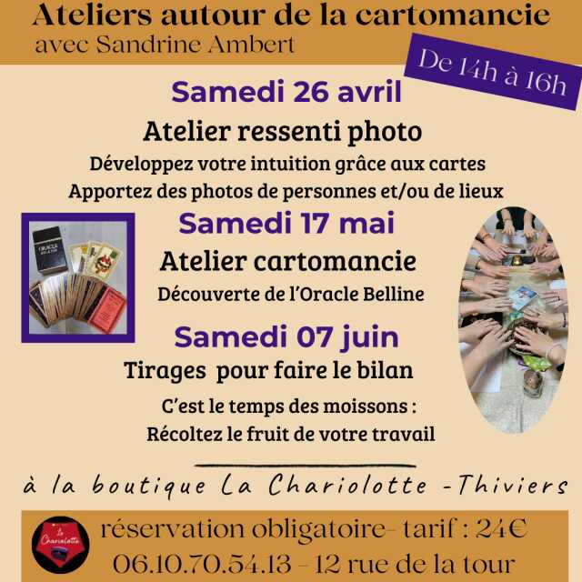 Atelier cartomancie
