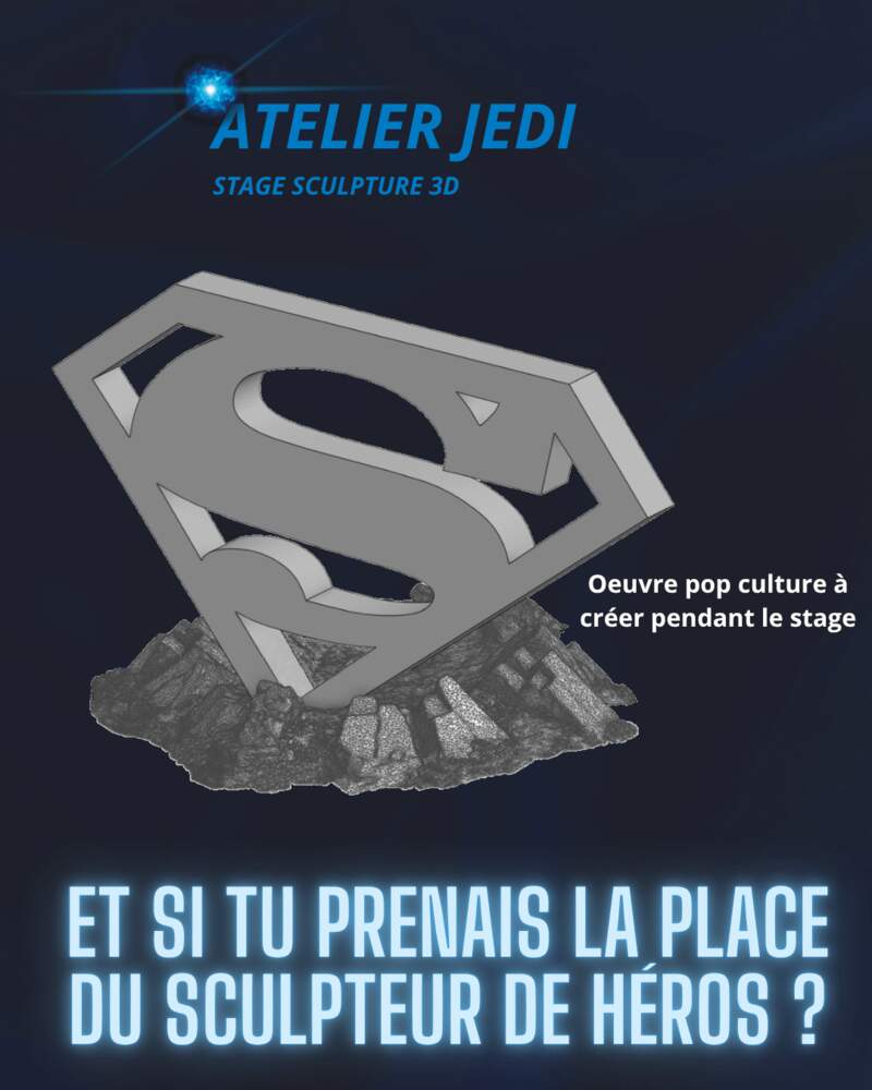 Atelier Jedi - Stage de sculpture sur pierre en 3D