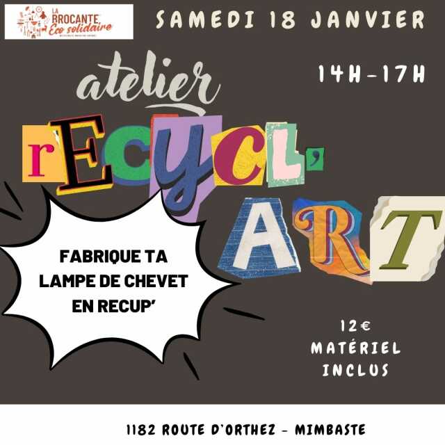 Atelier recycl'art