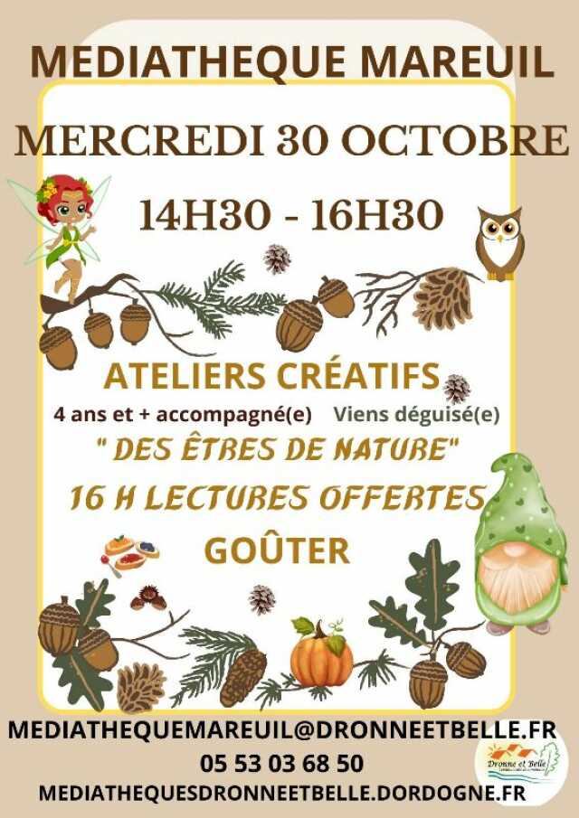 Ateliers créatifs