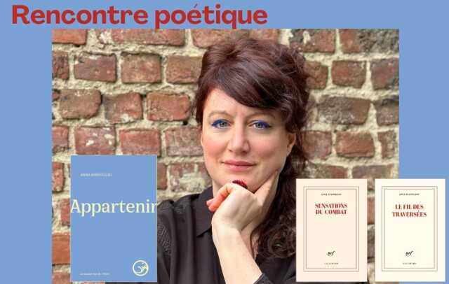 Rencontre poétique avec Anna Ayanoglou