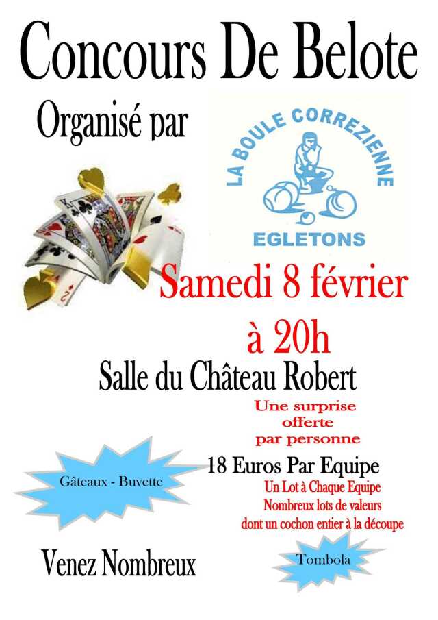 Concours de belote