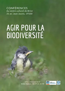 Conférence: Agir pour la biodiversité (Centre Culturel)