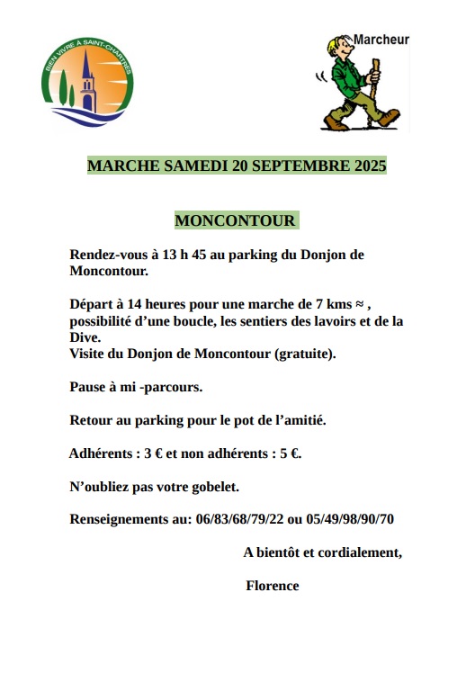 Marche à Moncontour