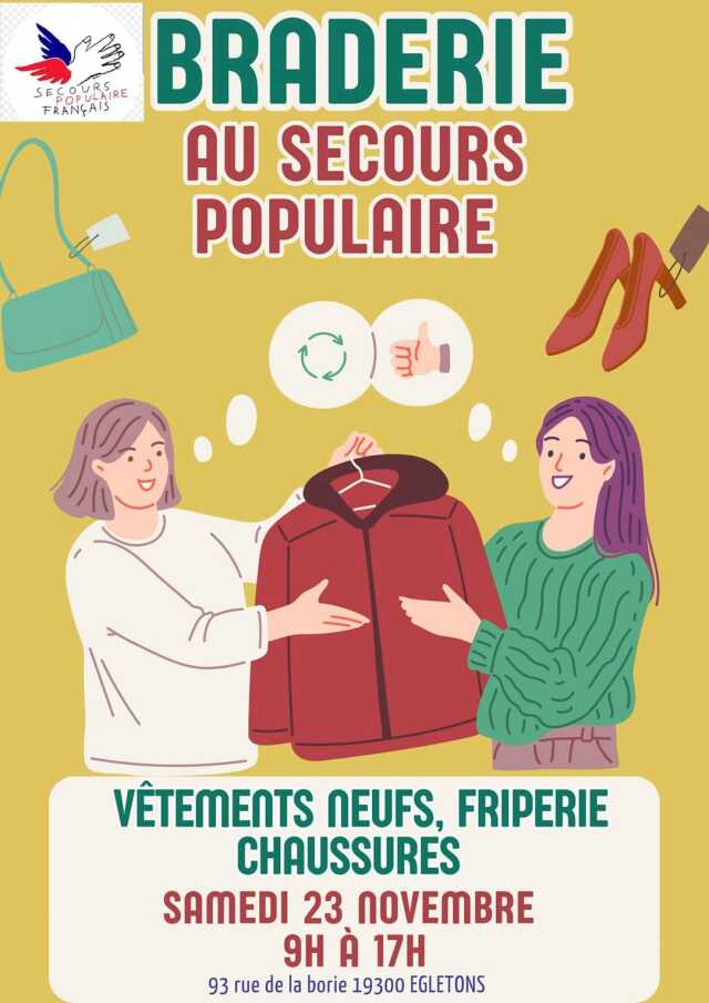 Braderie Secours Populaire