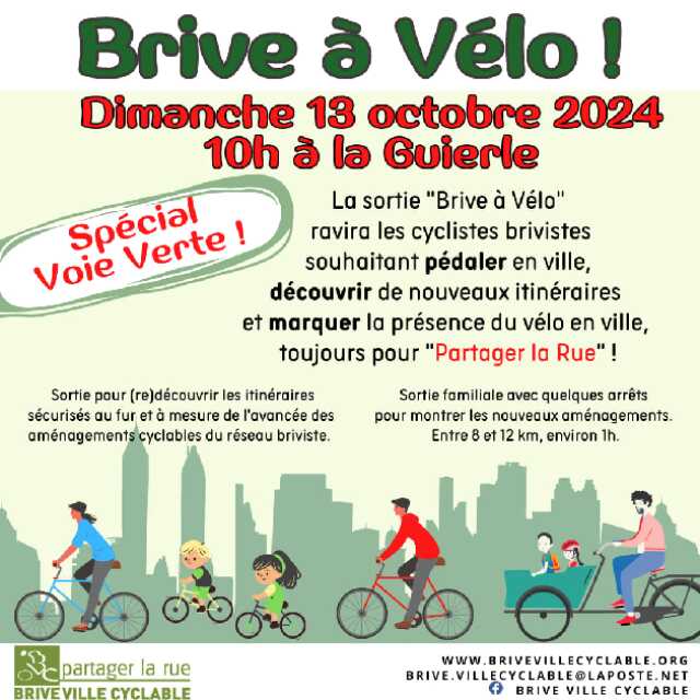 Brive à vélo !