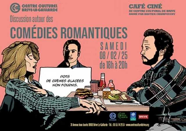 Café-ciné: Discussion autour des comédies romantiques (Centre culturel)