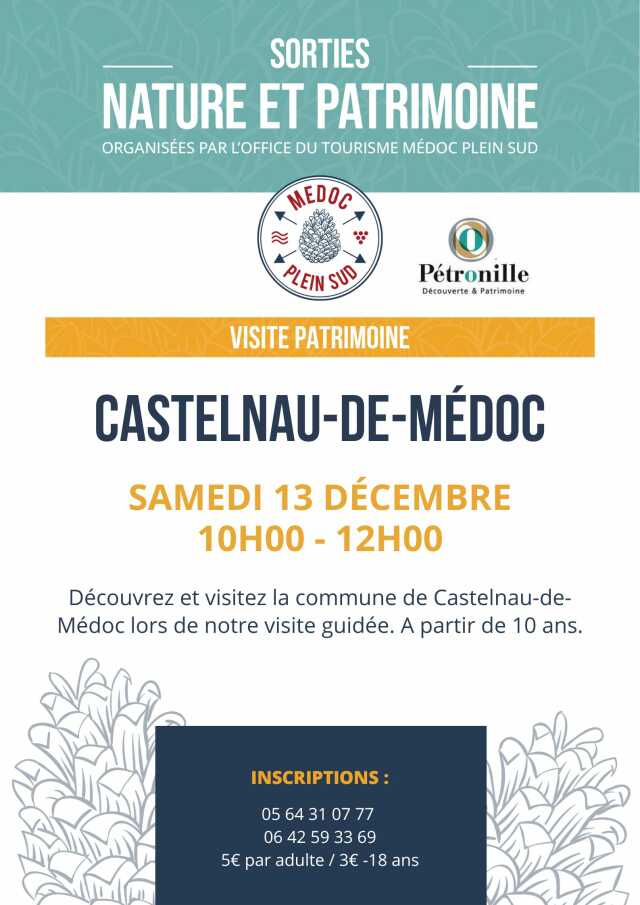 Sortie patrimoine : Sortie patrimoine Histoire et patrimoine de la ville Castelnau