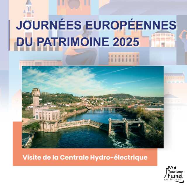 Journées Européennes du Patrimoine 2025 : Visite de la central hydro-électrique