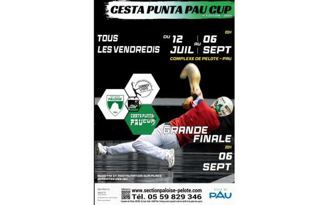 Pelote: Cesta Punta Pau Cup - finale Slam