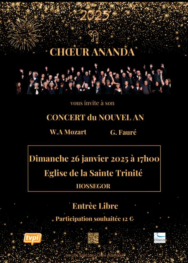 Concert du nouvel an - Chœur Arnanda