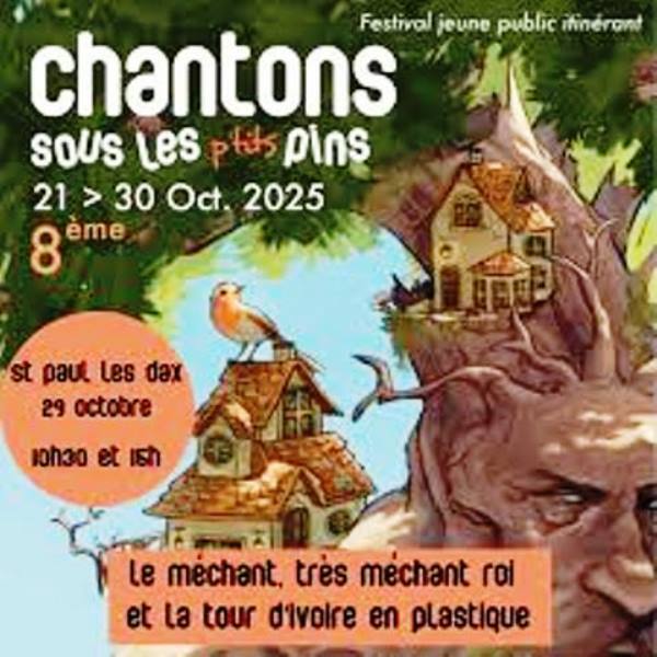 Spectacle musical jeune public: Le méchant, très méchant roi et la tour d'ivoire plastique