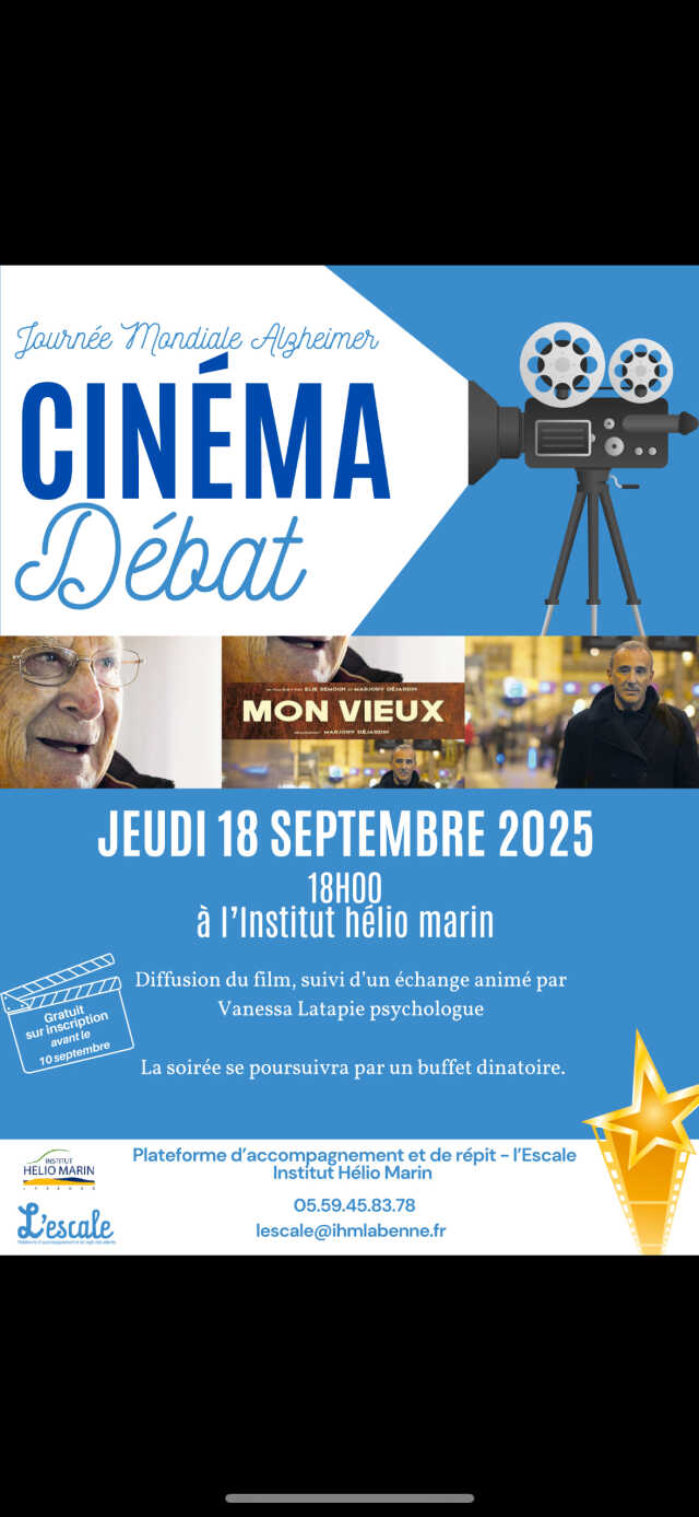 Journée mondiale Alzheimer - Projection du film 