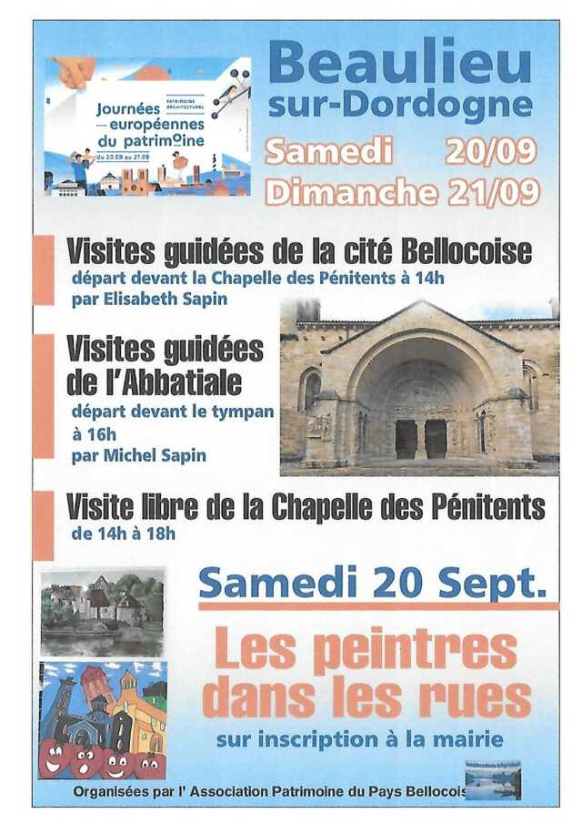 Journées européennes du Patrimoine - visites guidées de l'Abbatiale