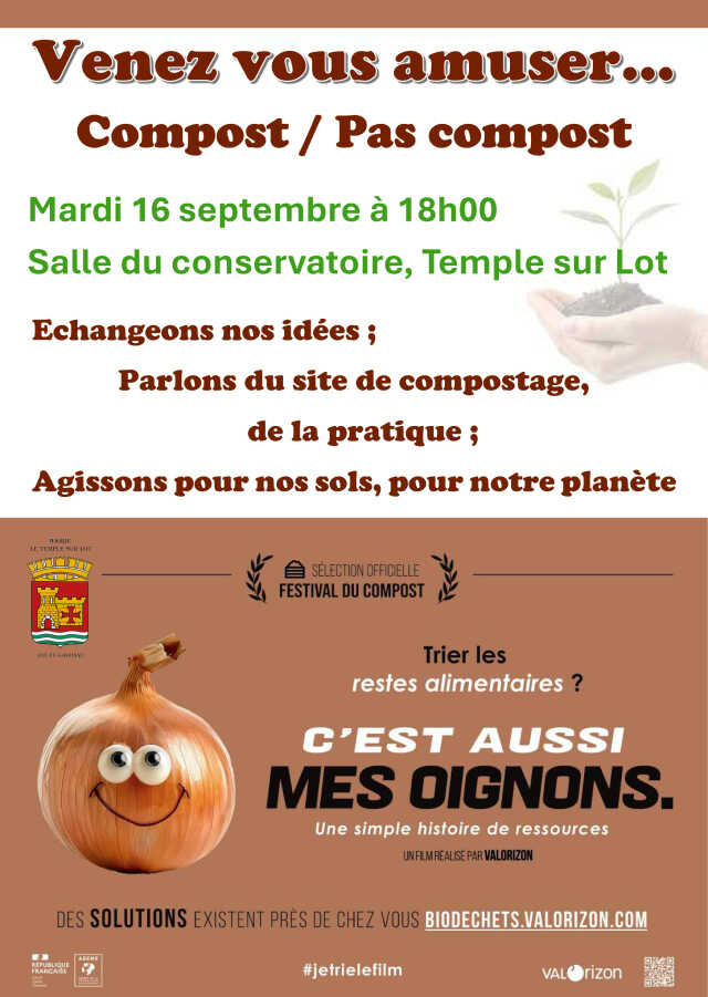 Compost pas compost