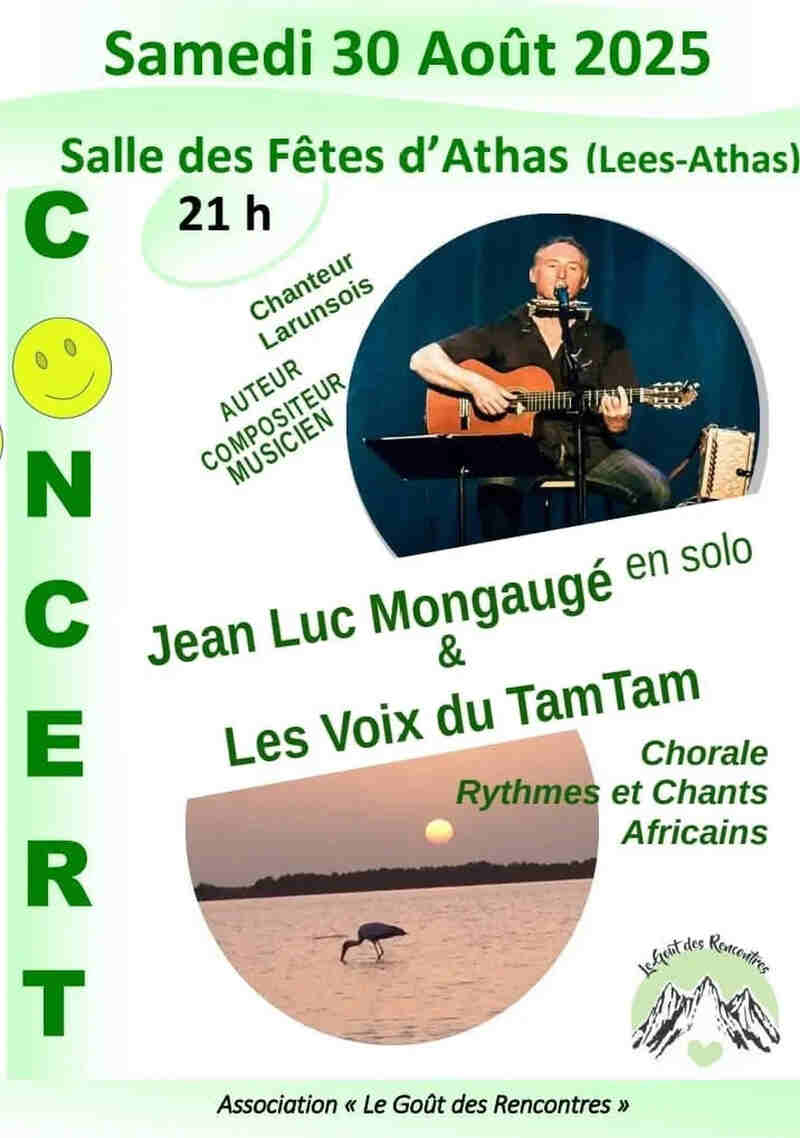 Concert - Jean Luc Mongaugé et les voix du TamTam