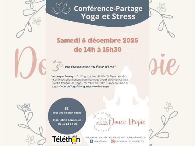 Conférence yoga et stress
