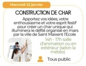 Construction d'un char