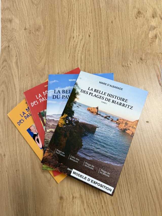 Les Rendez-vous de la Boutique : Marie d'Albarade présentent ses livres sur Biarritz
