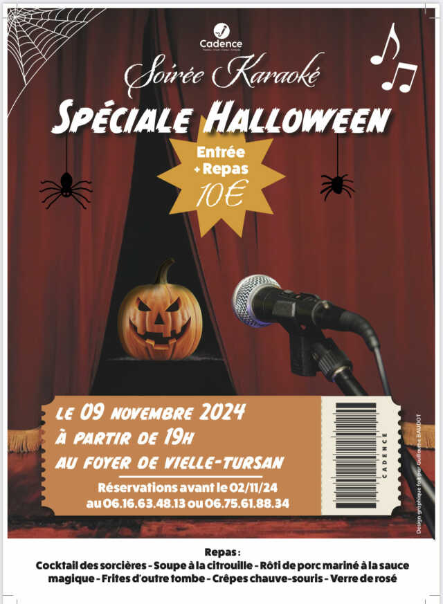 Soirée karaoké spéciale Halloween