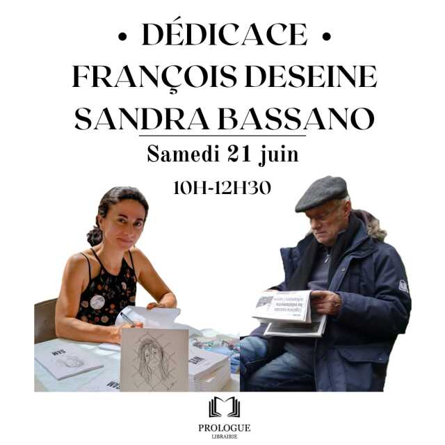 Dédicaces croisées Sandra Bassano et François Deseine